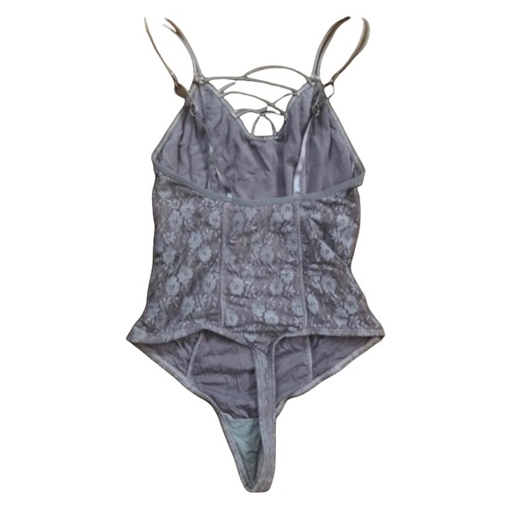 Lacey Indigo Essence One-Piece Thong - Picture 2 of 7